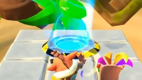 Crash Bandicoot On The Run Part 59: Beach Jungle Green Gem, Challenge & Time Trial Runs (NEW)