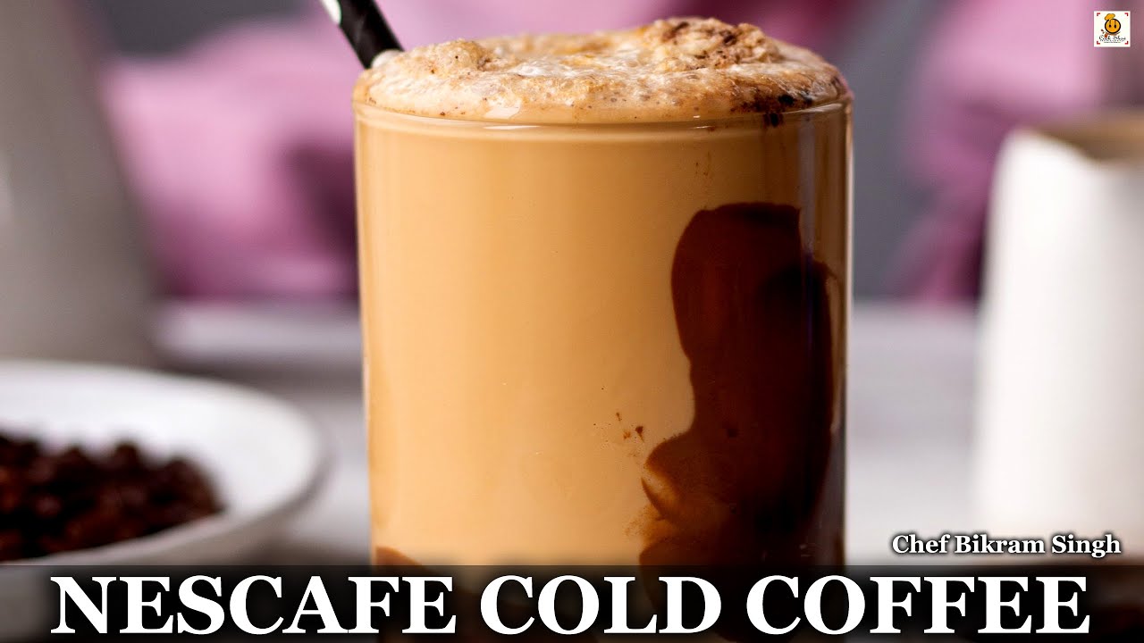 Nescafe Cold Coffee Recipe | How to make Instant Nescafe Cold Coffee