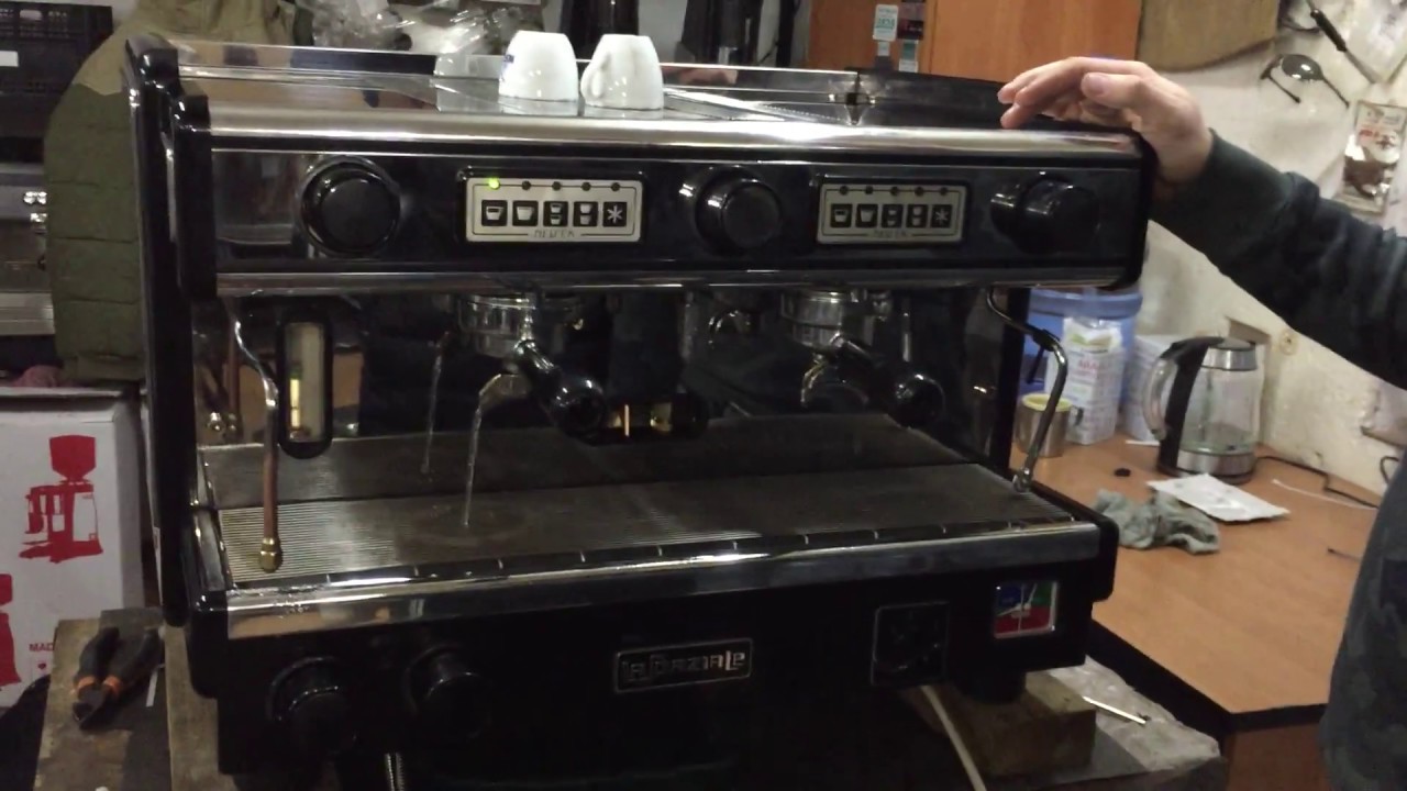 Обзор кофеварки La Spaziale New Ek на газу (1 часть)