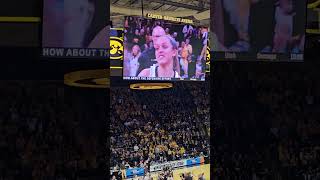 Iowa Women Cry As Hawkeye Fans Say Goodbye #iowahawkeyes #caitlinclark #iowawomensbasketball