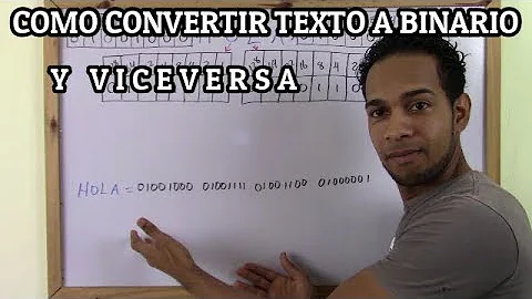 ¿Por qué la letra A es 65 en binario?