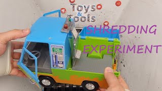 Shredding Experiment Recycling Scooby-Doo & London Bus