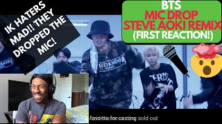 (WOW IS THIS THE SAME BTS!?) RAP FAN FIRST EVER REACTION TO "BTS" -MIC DROP
