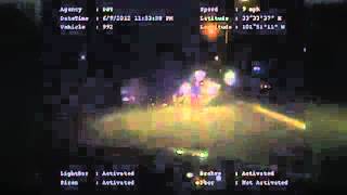 Child Walks Away From Police Chase Truck Rollover