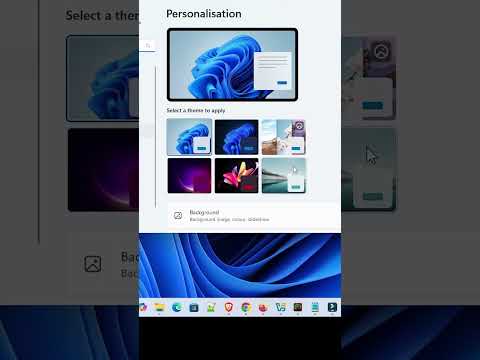 Change Wallpaper in Windows 11
