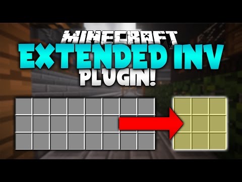 EXTENDED INVENTORY! | Minecraft Plugin Tutorial