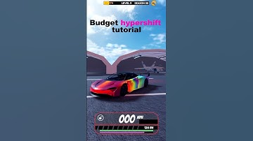 Budget Hypershift tutorial in jailbreak! #roblox #robloxjailbreak