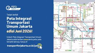 Peta Integrasi Transportasi Umum Jakarta 2026