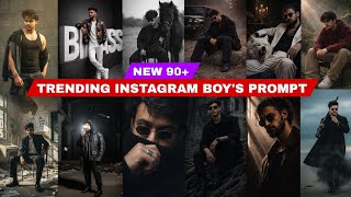 90+💥 GEMINI AI PROMPTS| NEW TRENDING PHOTO EDITING | BOYS NEW PROMPT|TRENDING STYLES BOY'S PROMPT screenshot 1