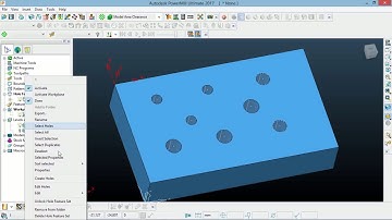 Autodesk Powermill  2017 Basic tutorial 23 About Drilling