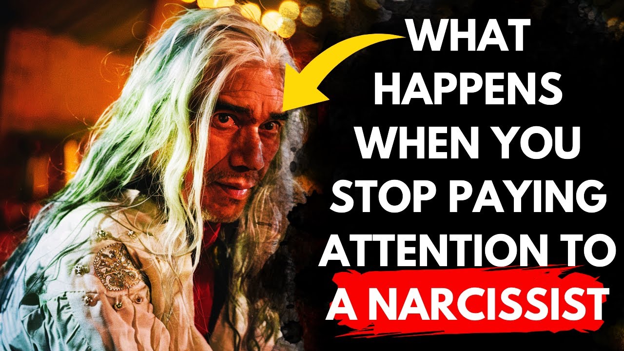 What happens when you stop paying attention to a narcissist - YouTube