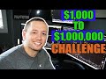 SMALL ACCOUNT CHALLENGE- Day Trading For Beginners- 1K to 1 Milli- Warrior Mentality!