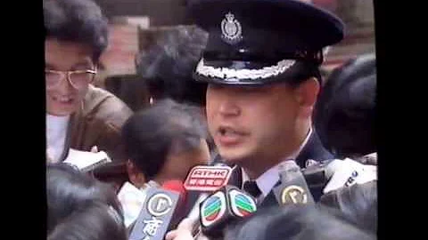 1993年 北角英皇道 金行劫案 - 匪徒遇警察爆枪战 闹市引爆手榴弹 - 天天要闻