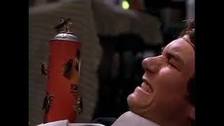 Joe's Apartment movie scene - Joe goes to war with Cockroaches.