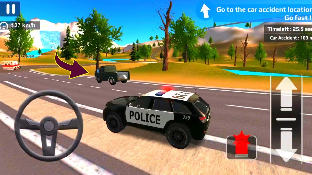 offroad police car driving simulator game 2023 Android gameplay 