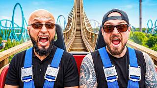 I FORCE my DAD on EVERY ROLLER COASTER!