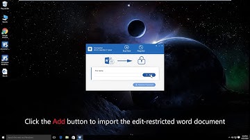 How to Remove Editing Restrictions on Word Documents without Password