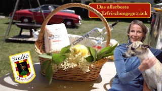 Rezept Limonade das beste Erfrischungsgetränk selbst gemachter Fliedersekt DIY Studio Osterhenne