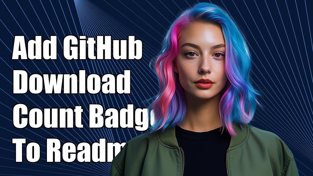 Adding GitHub Download Count Badge to Readme Mark Down - YouTube