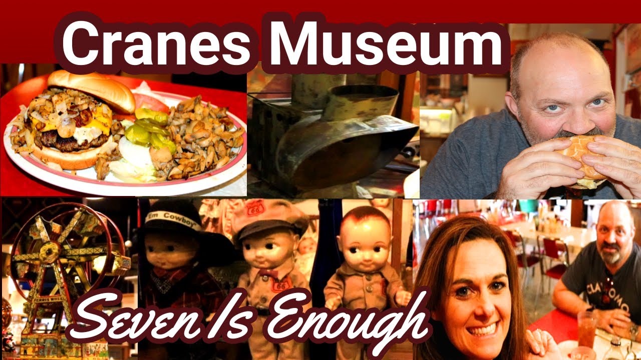 Free Unique Museum! Cranes Museum & Marlene's Restaurant in