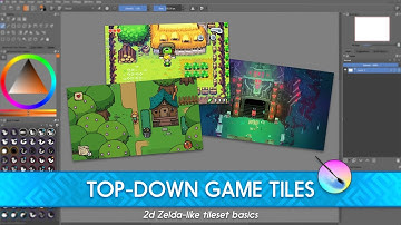 Intro to top-down game tileset as in 2d Zeldas