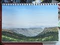 Paint the Australian Blue Mountains in Watercolours. With Matthew Palmer