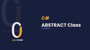 C# Abstract Class in Arabic