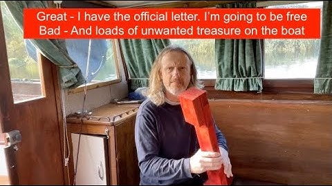 Sunk costs: from IT to GRP. I have my redundancy letter! And finding new treasure on my boat!