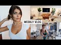 vlog l organizing new home, mornings w me, etc.