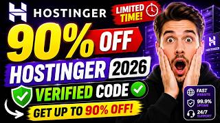 Hostinger Coupon Code 2026 Verified ✅ Get Up to 90% OFF (Latest Working Deal)