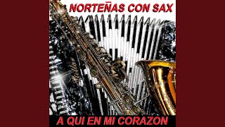 Video thumbnail of "Nortenas Con Sax - Memorias - La Makina Del 7"