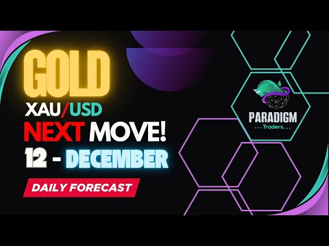 Video preview for GOLD Price Prediction TODAY | 12 Dec 2025 | #GOLD #USOIL #BTCUSDT #NASDAQ. Forex Market Updates.