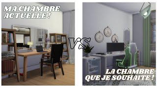 Je refais ma chambre sur Les Sims 4 😬 Et celle que je désire ! 🥰