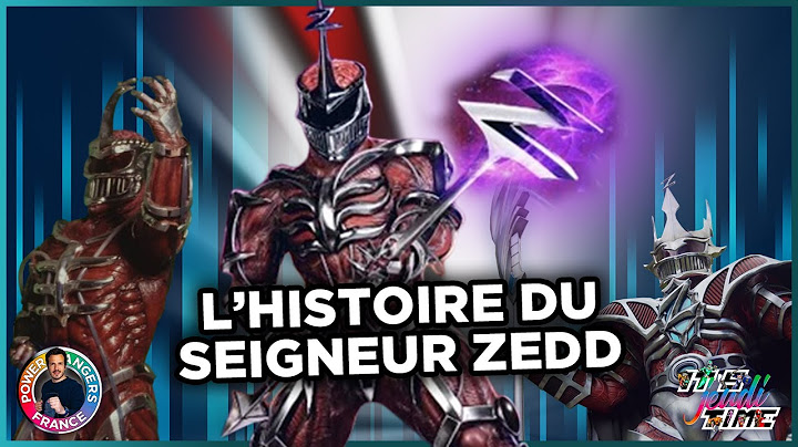 L'histoire complète du 🐍 Seigneur Zedd 👹 Mythologie 🪐 Power Rangers ⚡️