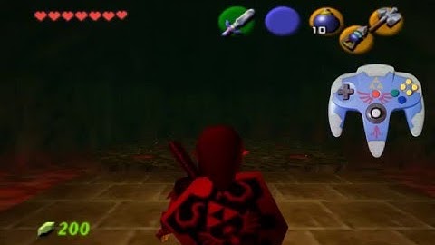 OoT - Fire Temple - Hammer Recoil Clip to Boss Room - Quick Reference