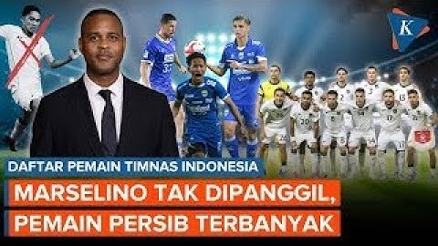 Daftar Pemain Timnas Indonesia Vs Arab Saudi Irak, Tanpa Marselino, Persib Terbanyak