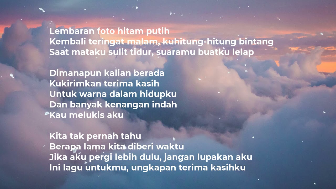 Lirik Tulus - Monokrom Lo Fi Remix - YouTube