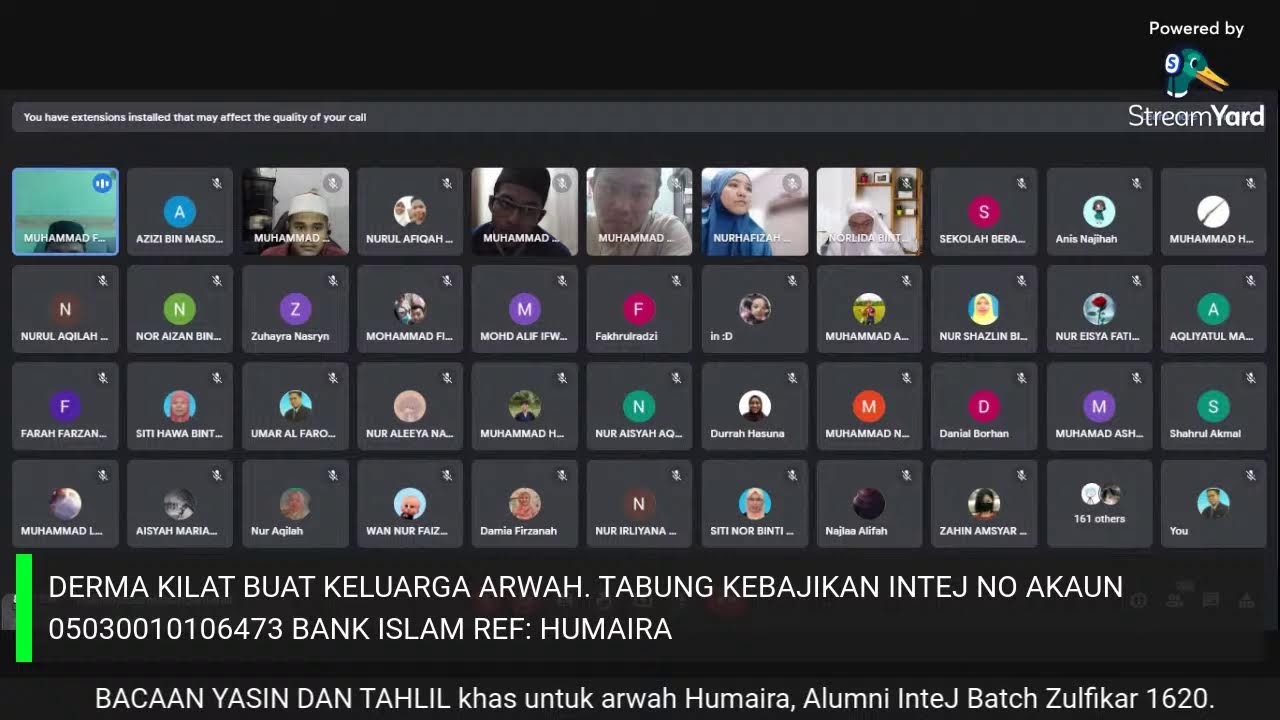 Bacaan yasin untuk arwah