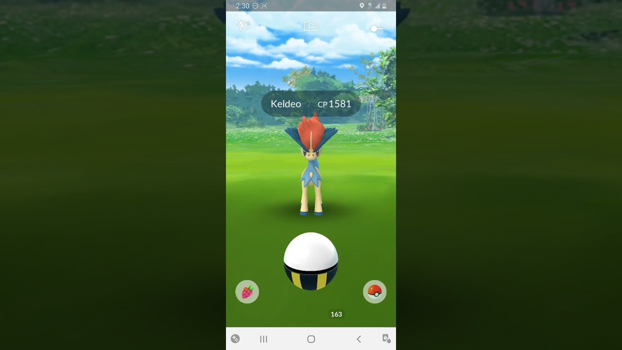 Pokémon GO - Catching Keldeo