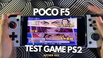 POCO F5 TEST EMULATOR PS2 AETHERSX2! Apakah lancar?!
