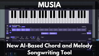 MUSIA | New AI-Based Chord and Melody Songwriting Tool screenshot 1
