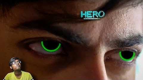 Hero Gayab Mode on Green line glowing in Eye effect | Hero Eye Glow effect tutorial |