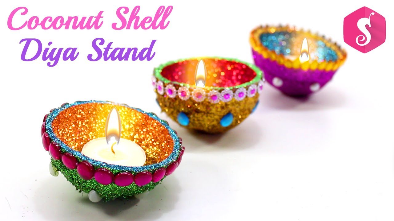 Eco-friendly Decor: How to Make DIY Toran & Diwali Diya From Coconut Shells