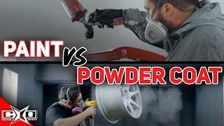 Paint VS Powdercoat!