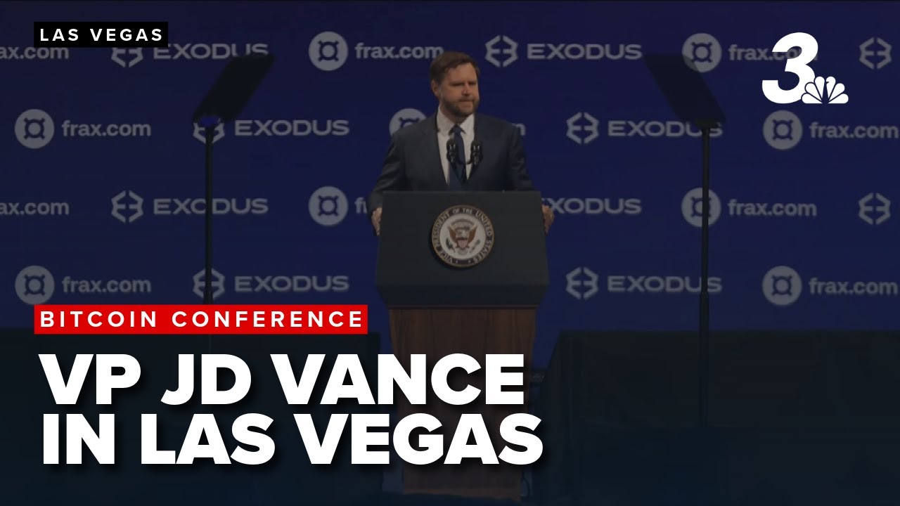 Vice President JD Vance speaks at Bitcoin conference in Las Vegas