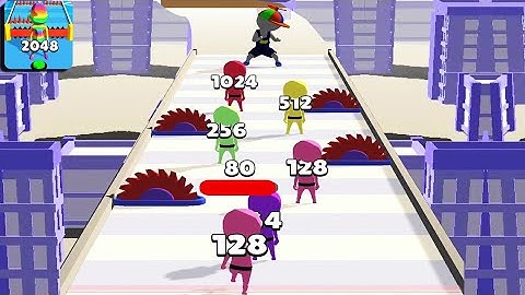 2048 CLASH 3D ALL LEVELS GAMEPLAY WALKTHROUGH PART 1