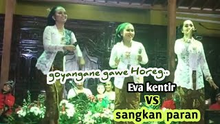 Goyangan mb eva kenthir bikin horeg  panggung gemetar//sangkan paran krawitane