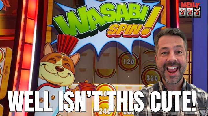THIS MIGHT BE THE CUTEST BIG WIN I'VE EVER HAD! Wasabi Lock Slot Machine!