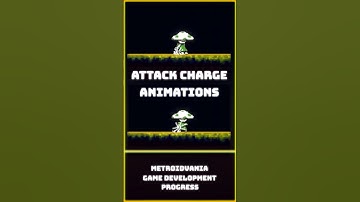Attack charging animations in my Metroidvania game