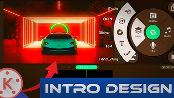Racing car intro | How to make intro for youtube videos | Kinemaster tutorial